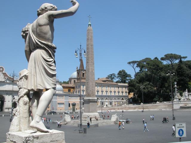 image Plaza del Pópolo, Roma, Italia