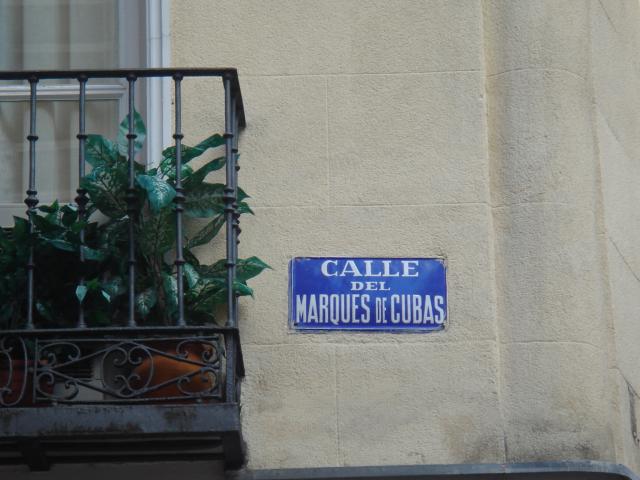 image Placa de Calle del Marqués de Cubas