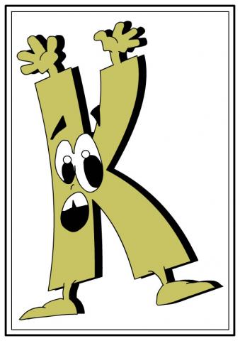 ilustracion Letra K
