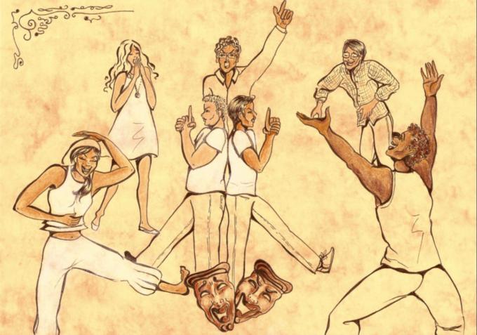 ilustracion Dramatización teatral: la improvisación