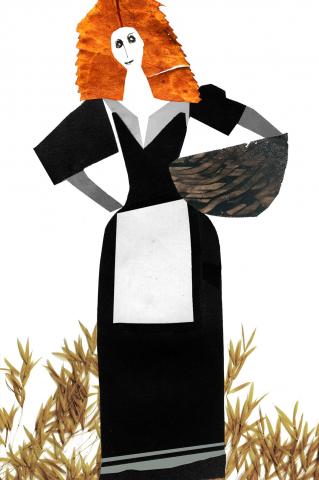 ilustracion Don Juan: Aldeana