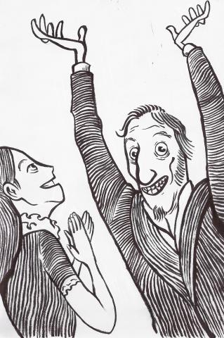 ilustracion La muerte de Iván Ilich: Habla sobre su ascenso