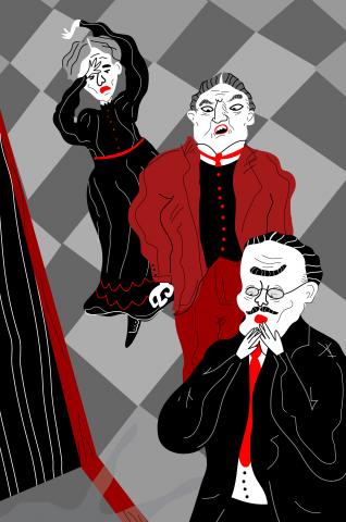 ilustracion La metamorfosis: La nueva forma de Gregorio provoca repugnancia