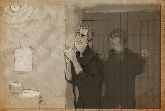 ilustracion A sangre fría: Don Cullivan intenta que se arrepienta