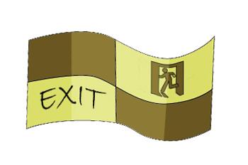 ilustracion Botón Exit