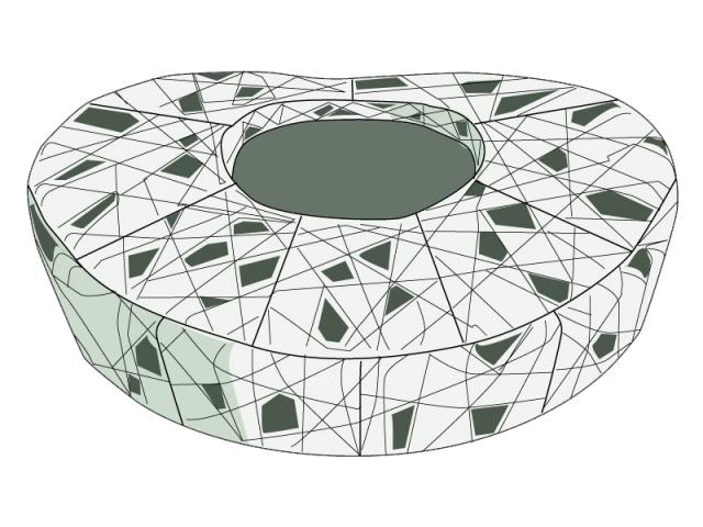 ilustracion Estadio Nacional de Pekín, China