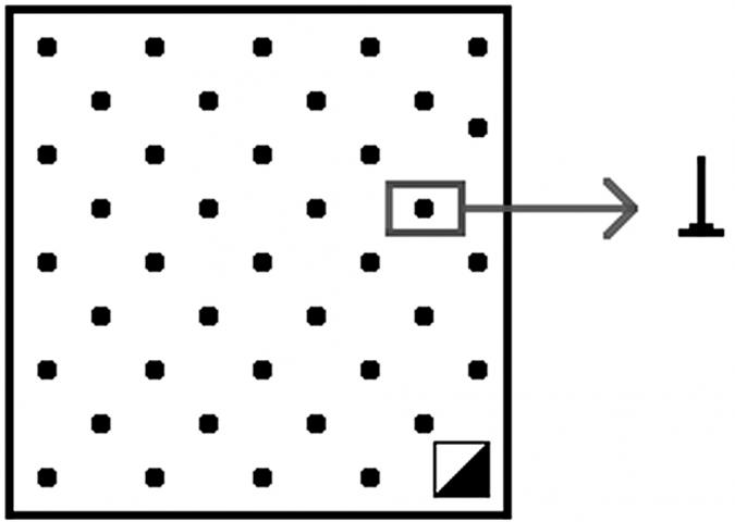 ilustracion PGA: Pin Grid Array