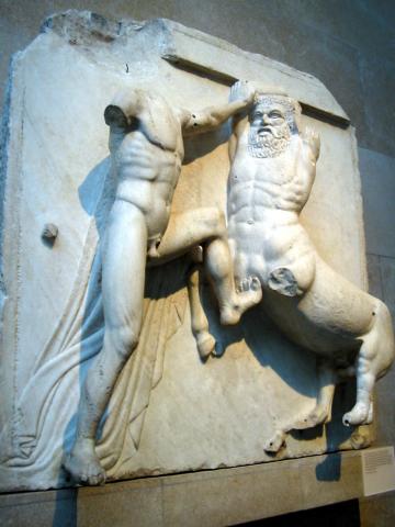 image Metopa del Partenón de Atenas