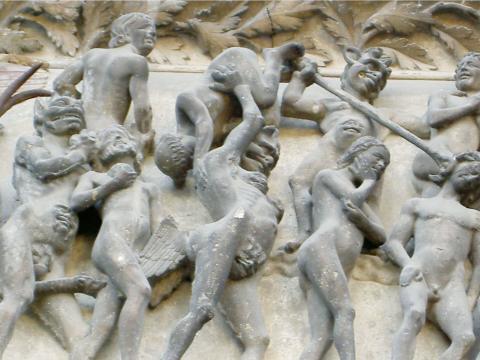 image Tímpano Catedral de Saint-Etienne, Bourges.