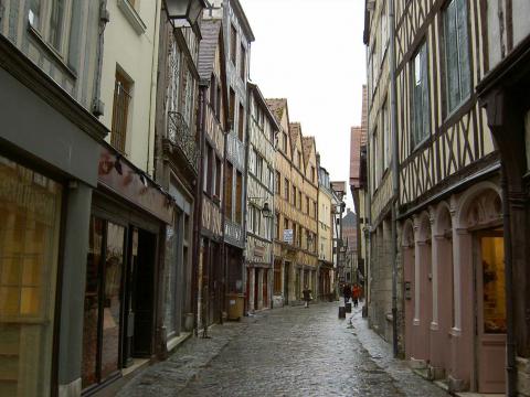 image Casco antiguo de Ruan, Normandía (Francia)