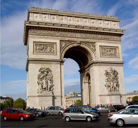 image Arco del Triunfo, París (Francia)