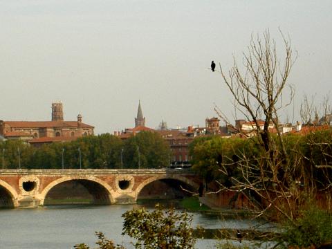image Río Garona a su paso por Toulouse (Francia)