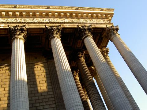 image Detalle de la iglesia de la Madeleine, París (Francia)