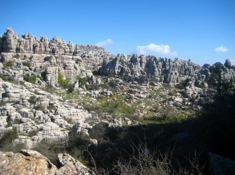 image Paraje natural del Torcal de Antequera, Málaga (España)