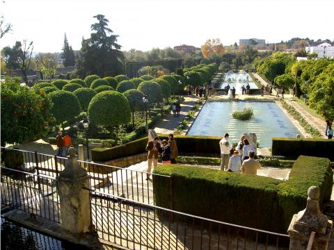 image Jardines del Alcázar de los Reyes Cristianos, Córdoba (España)