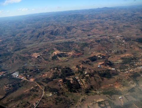 image Madagascar - vista aérea de zona rural