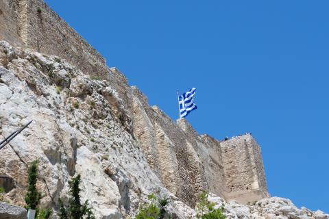image Bandera griega