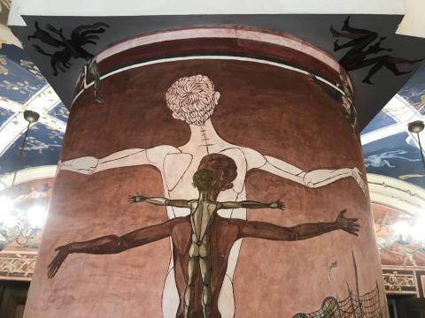 image Frescos en la universidad de Vilnius