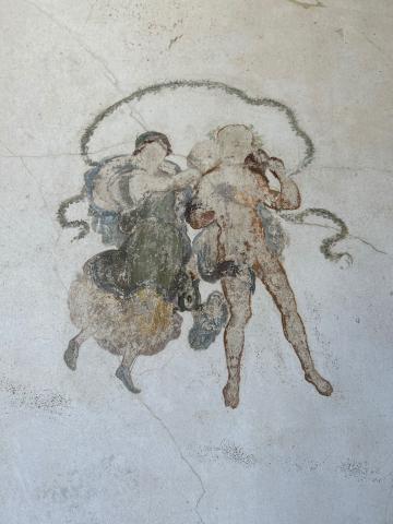 image Detalle fresco pompeyano