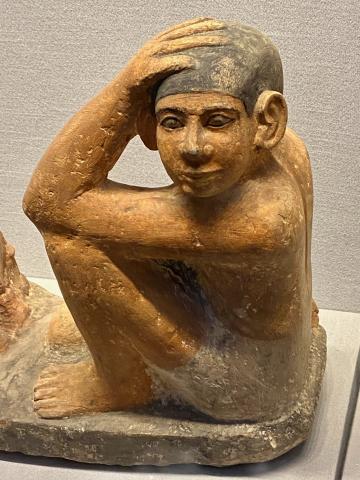 Estatua del Museo Egipcio de El Cairo