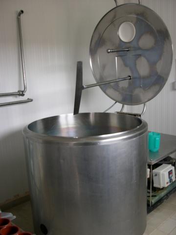 image Cuba para el calentamiento de la leche y adicción de fermentos