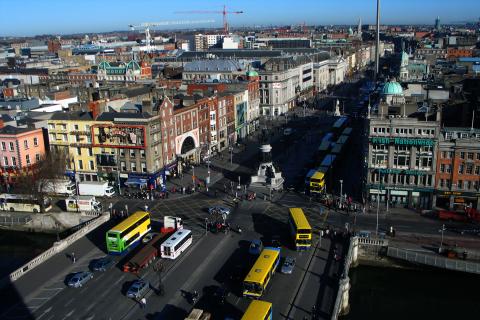 image Calle O´Connell en Dublín, Irlanda