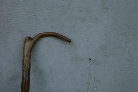 image Bastón de un paciente, hospital de Gambo, Etiopía