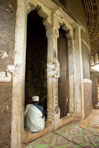image Interior de iglesia ortodoxa en Etiopía