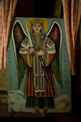 image San Gabriel en el monasterio Kibran Gabriel, Etiopía