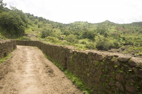image Puente de camino a las cataratas del Nilo Azul, Etiopía