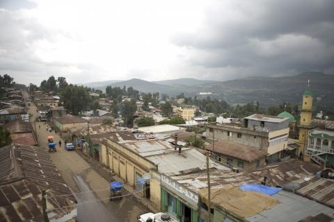 image Vista de la ciudad de Gondar, Etiopía