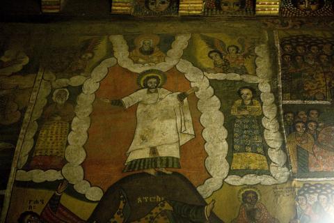 image Las tentaciones, monasterio Debre Birhan Selassie, Etiopía