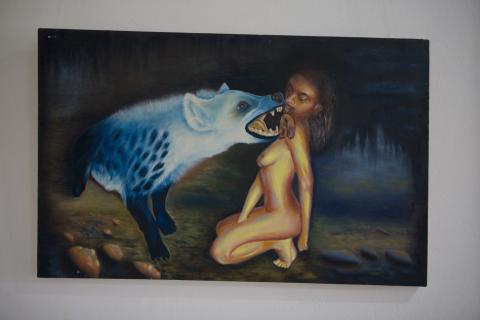 image Cuadro expuesto en la casa-museo de Rimbaud en Harar, Etiopía