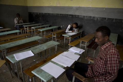 image Interior de la escuela pública de Harar, Etiopía