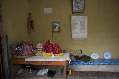 image Habitación donde viven los monjes de la iglesia ortodoxa, Harar, Etiopía