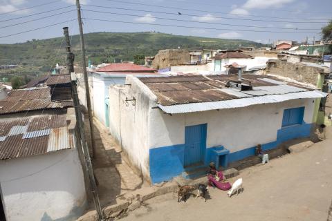 image Barrio residencial en Harar, Etiopía