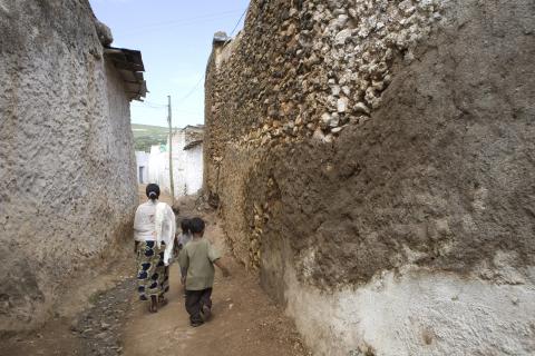 image Calle estrecha, Harar, Etiopía