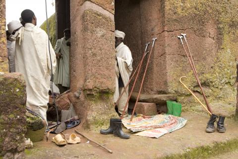 image Monjes de Bete Ammanuel en Lalibela, Etiopía