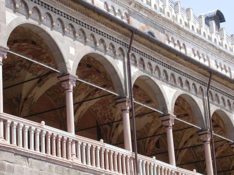 image Detalle del Palacio de la Región, Padua, Italia