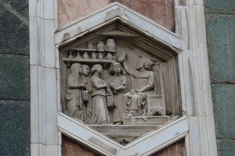 image Relieve del Campanile de la Catedral de Florencia, Italia