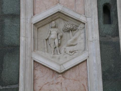 image Relieve del Campanile de la Catedral de Florencia, Italia