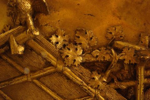 image Detalle de la Puerta del Paraíso del Baptisterio, Florencia, Italia