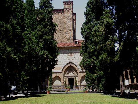 image Claustro de Santa María Novella, Florencia, Italia