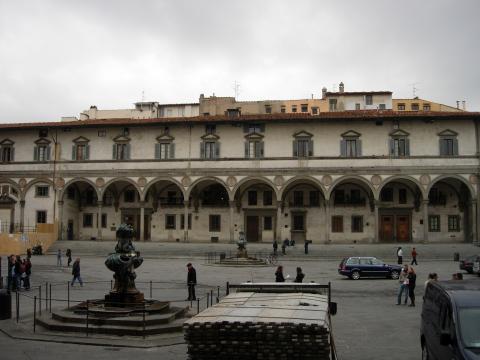 image Plaza de la Santissima Annunziata, Florencia, Italia