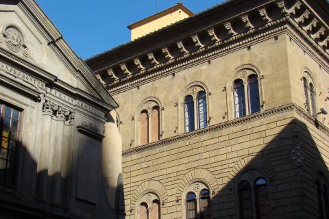 image Vista parcial del Palacio Médici-Riccardi, Florencia, Italia