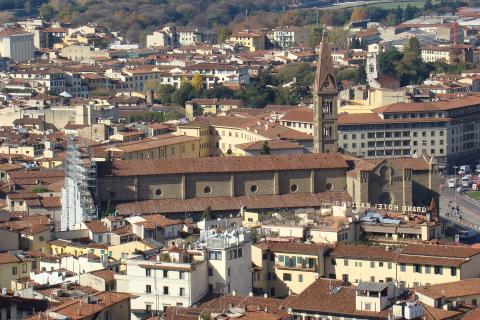 image Vista general de Santa María Novella, Florencia, Italia
