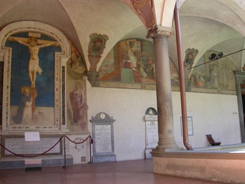 image Galería del claustro del Museo de San Marcos, Florencia, Italia