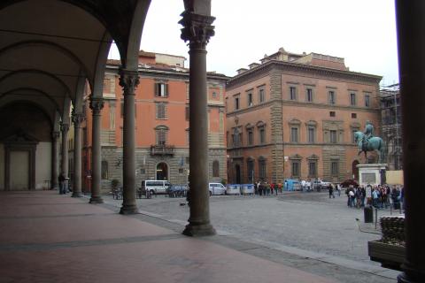image Plaza de la Santissima Annunziata, Florencia, Italia