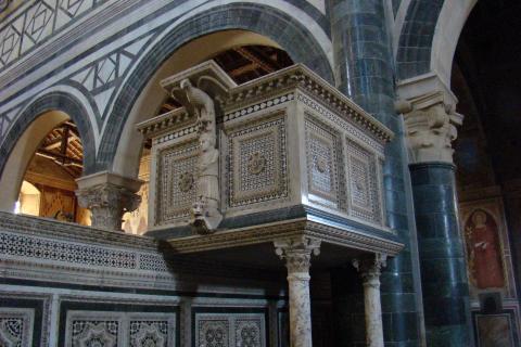 image Púlpito de la Basílica de San Miniato al Monte, Florencia, Italia