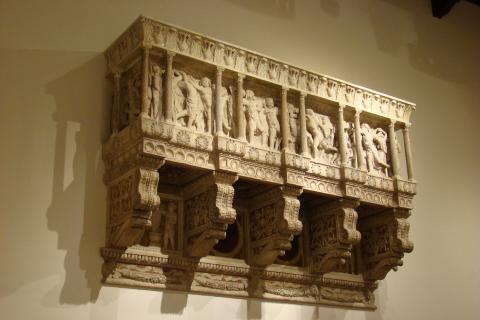 image Cantoría en el Museo de la Ópera del Duomo, Florencia, Italia